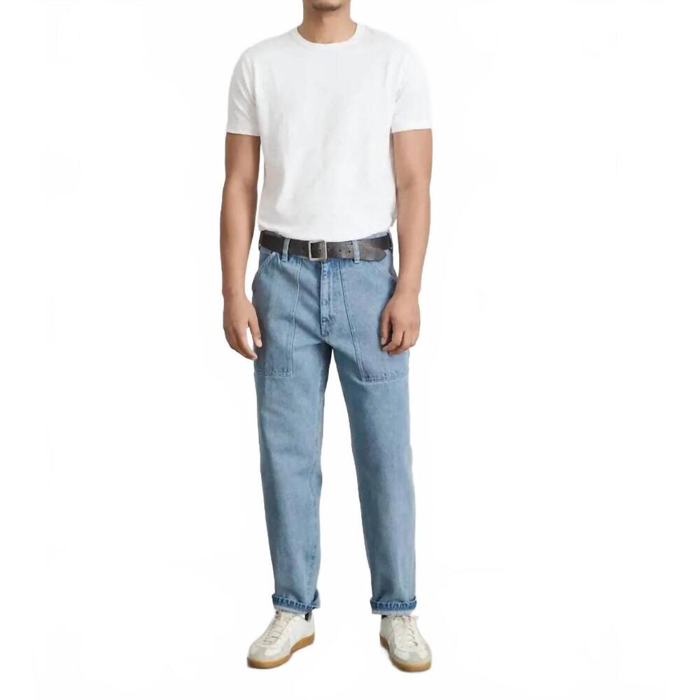 NEW ALEX MILL painter pant in vintage wash denim